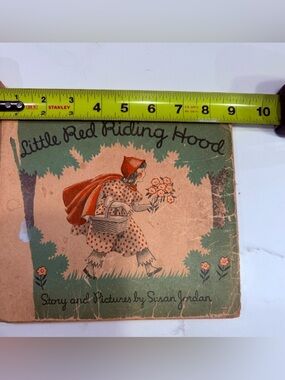 Vintage Little Red Riding Hood Children’s Book – Susan Jordan | Mid-Century